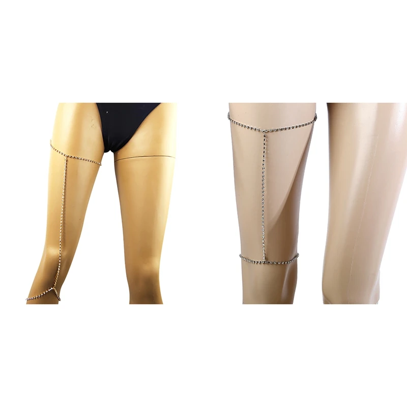 Multi Layer Rhinestone Boho Sparkling Long Chain Leg Thigh Chain Woman Sexy Beach Bikini Body Chain Thigh Harness Jewelry 
Multi Layer Rhinestone Boho Sparkling Long Chain Leg Thigh Chain Woman Sexy Beach Bikini Body Chain Thigh Harness Jewelry