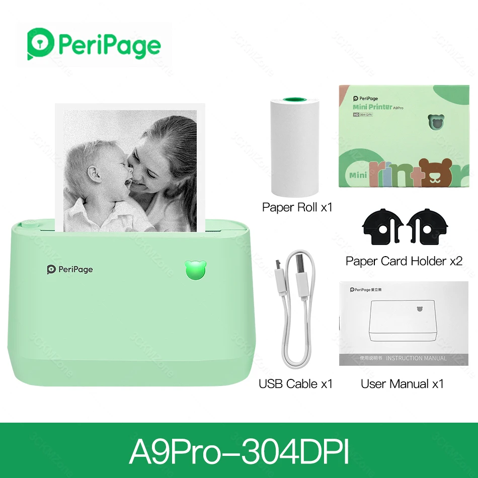 304DPI Photo Peripage Pocket Printer 77mm Thermal Mini PC Mobile Phone Android iOS Printer Label Sticker Bluetooth USB Printer
304DPI Photo Peripage Pocket Printer 77mm Thermal Mini PC Mobile Phone Android iOS Printer Label Sticker Bluetooth USB Printer