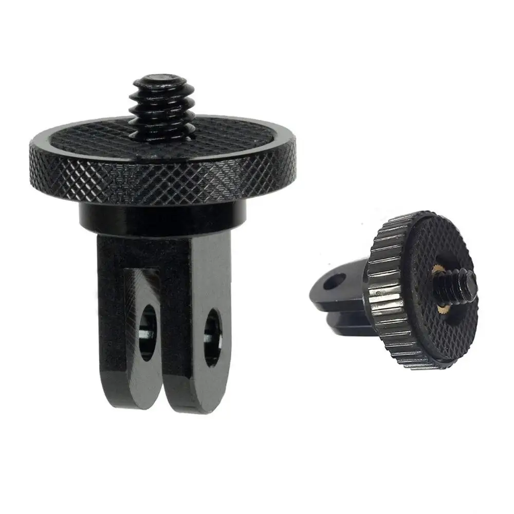 100% новый мини штатив винт адаптер 1/4 "монопод аксессуар для GoPro Hero 8 Черный Gopro 7 5 4