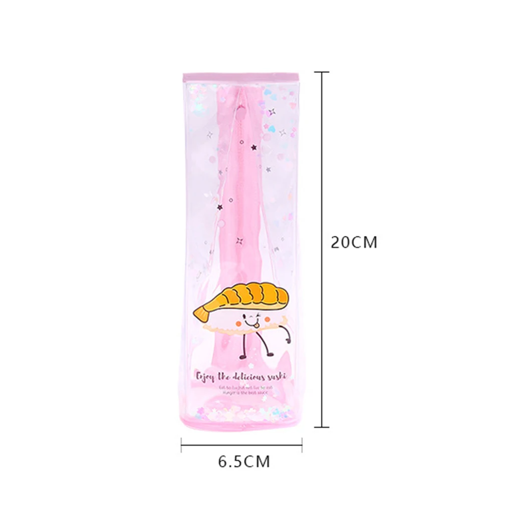 Transparent PVC Cartoon Cute Pen Pencil Bag Student Zipper Pouch Case Stationery School Supplies
Transparent PVC Cartoon Cute Pen Pencil Bag Student Zipper Pouch Case Stationery School Supplies