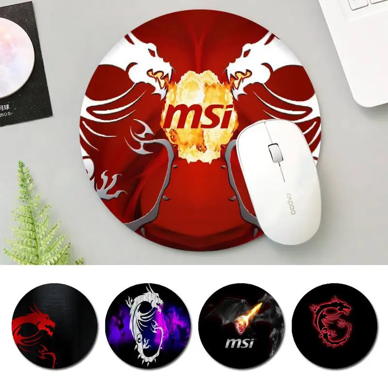 Funny MSI Dragon Logo Mouse Mat Round Size Rubber Mouse Pad Gaming Player Desktop Pad Computer Laptop Mouse Pad
Funny MSI Dragon Logo Mouse Mat Round Size Rubber Mouse Pad Gaming Player Desktop Pad Computer Laptop Mouse Pad