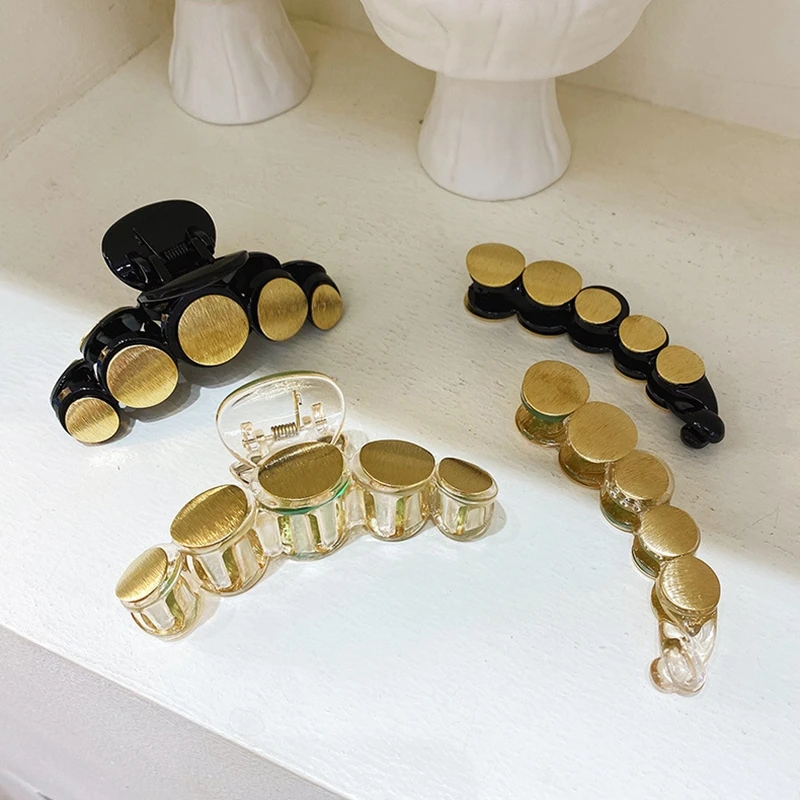 Korea INS Horsetail Vertical Clip Women Banana Clip Retro Large Grab Clip Fashion Headdress Female Simple Temperament Hairpin
Korea INS Horsetail Vertical Clip Women Banana Clip Retro Large Grab Clip Fashion Headdress Female Simple Temperament Hairpin