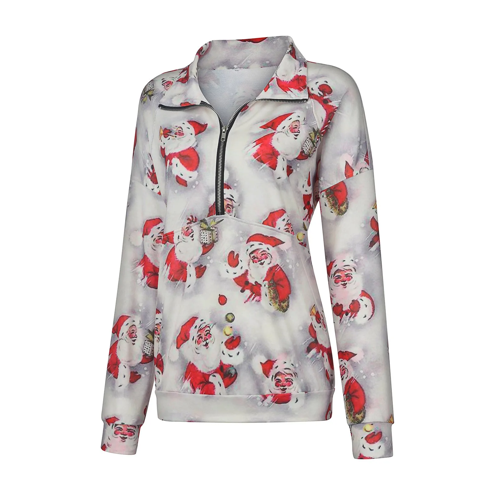 Fall 2021 Women Clothing Women Blouses Women Fashion Christmas Casual Santa Claus Print Long Sleeve Shirt Top Autum 2021 Women
Fall 2021 Women Clothing Women Blouses Women Fashion Christmas Casual Santa Claus Print Long Sleeve Shirt Top Autum 2021 Women