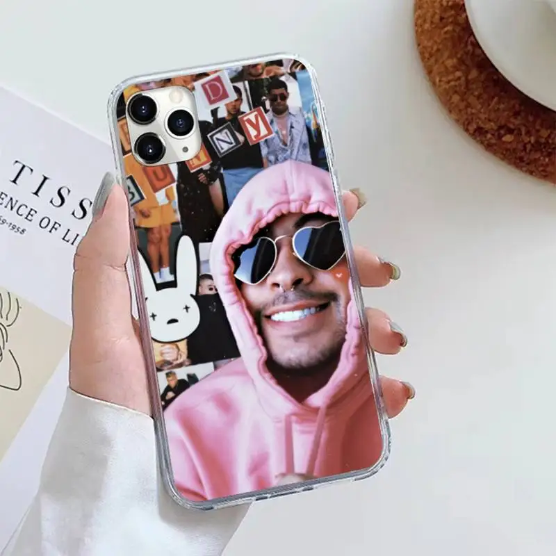 Bad Bunny Singer star Phone Case For iphone 12 5 5s 5c se 6 6s 7 8 plus x xs xr 11 pro max
Bad Bunny Singer star Phone Case For iphone 12 5 5s 5c se 6 6s 7 8 plus x xs xr 11 pro max