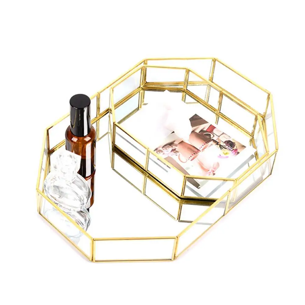 Transparent Glass Storage Tray Organizer Jewelry Cosmetic Container Display Holder Decor
Transparent Glass Storage Tray Organizer Jewelry Cosmetic Container Display Holder Decor
