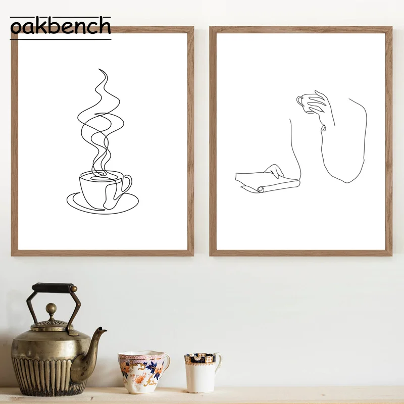 Black And White Line Drawing Poster Abstract Wall Art Paintings Woman Hands Book Canvas Prints Nordic Pictures Coffee Shop Decor
Black And White Line Drawing Poster Abstract Wall Art Paintings Woman Hands Book Canvas Prints Nordic Pictures Coffee Shop Decor
