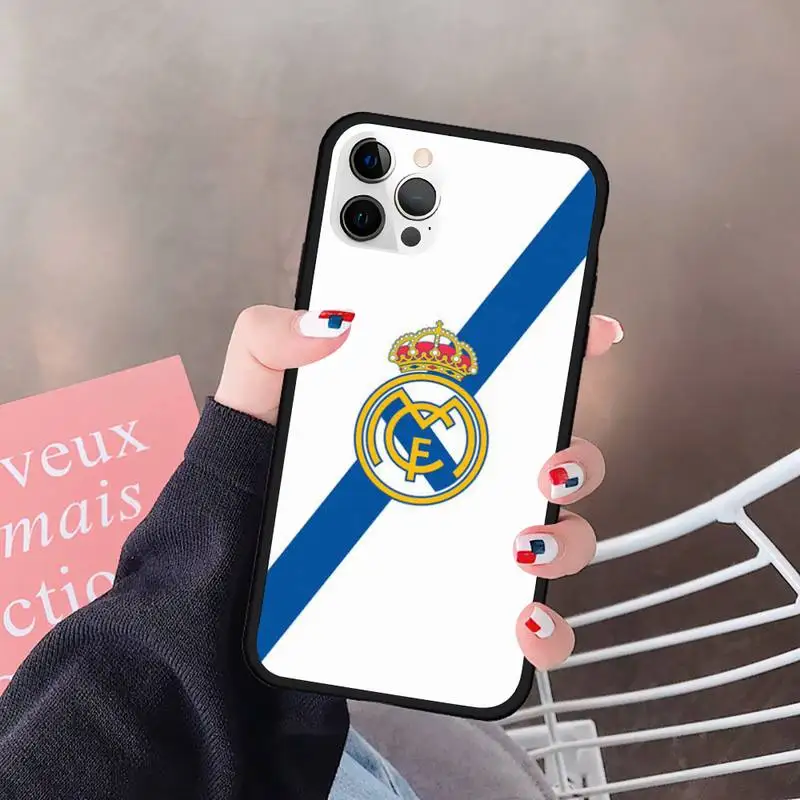 Cover Real Madrid Club GreyGold Phone Case For Iphone Case 5 5S SE 6 6s 7 8 11 12 X Xs Xr Pro Plus Max Mini Cover
Cover Real Madrid Club GreyGold Phone Case For Iphone Case 5 5S SE 6 6s 7 8 11 12 X Xs Xr Pro Plus Max Mini Cover