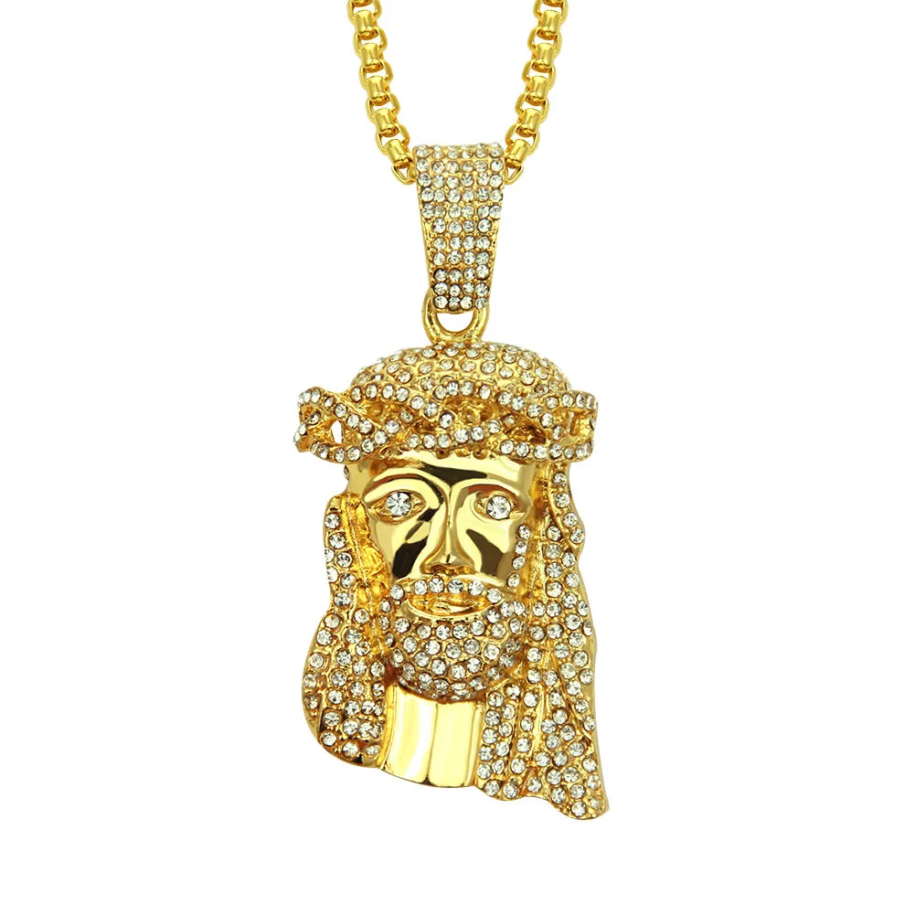 European And American Men's Alloy Diamond Pendant Hip Hop Simple Personalized Fashion Brand Necklace
European And American Men's Alloy Diamond Pendant Hip Hop Simple Personalized Fashion Brand Necklace