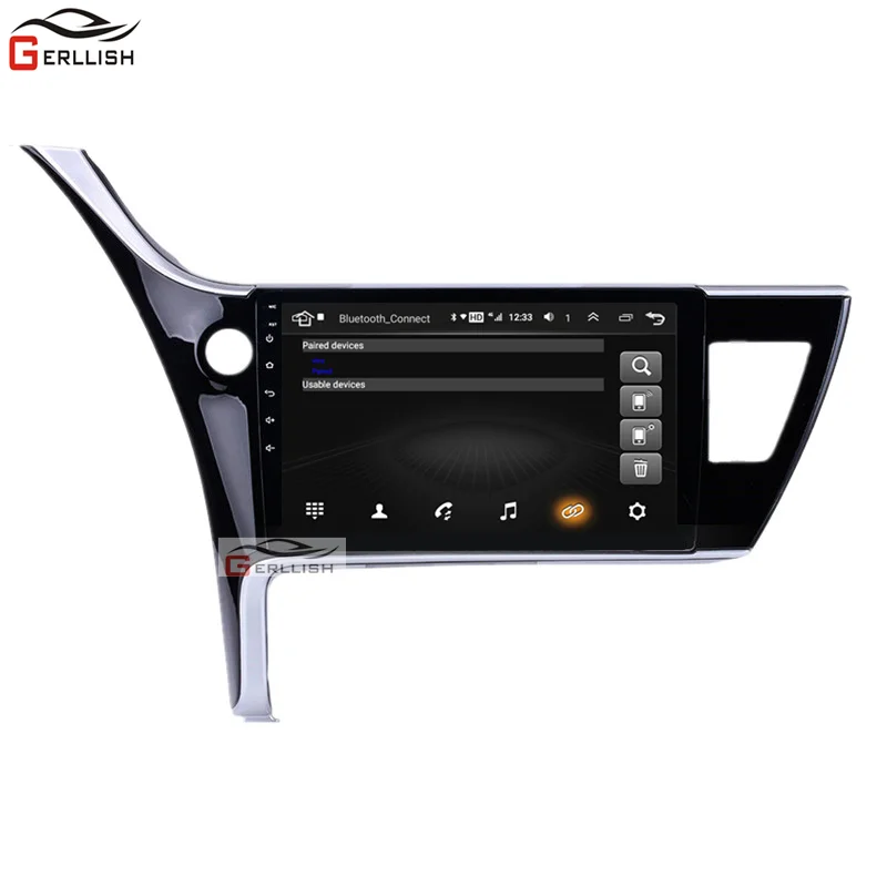 6GB 128GB Android for 2017 Toyota Corolla(unit on the left) Car stereo screen Radio Multimedia player Wifi GPS navigation 10.1 " |