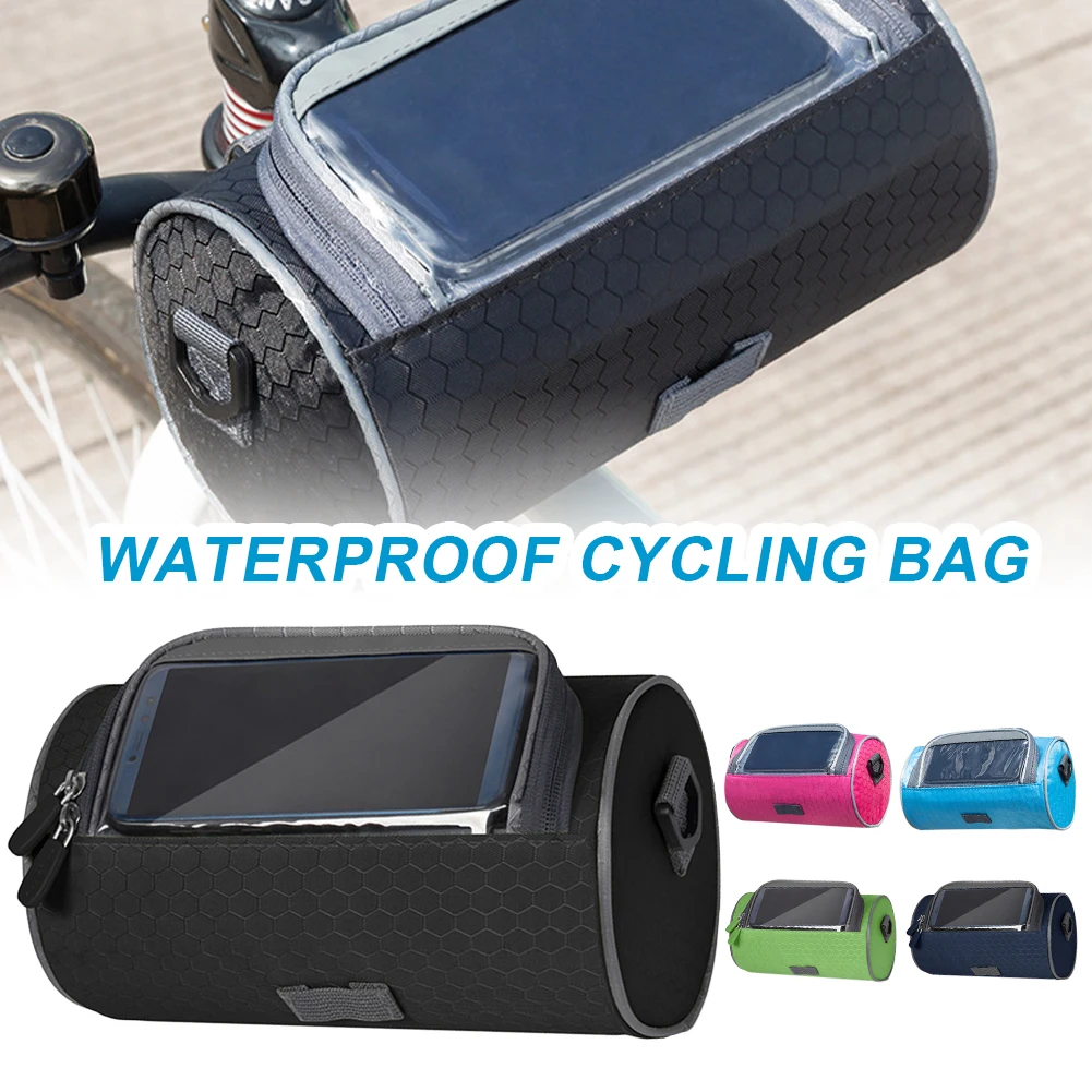 Bike Handlebar Bag Waterproof Bicycle Front Bag Phone Mount Holder PVC Touch Screen Pouch with Detachable Shoulder Bag Practical
Bike Handlebar Bag Waterproof Bicycle Front Bag Phone Mount Holder PVC Touch Screen Pouch with Detachable Shoulder Bag Practical