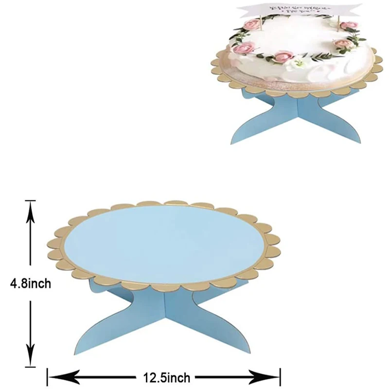 3-Piece Cupcake Stand Dessert Tower 3 Layers (2PC) + 1 Layer (1PC) Paper Cake Stand
3-Piece Cupcake Stand Dessert Tower 3 Layers (2PC) + 1 Layer (1PC) Paper Cake Stand