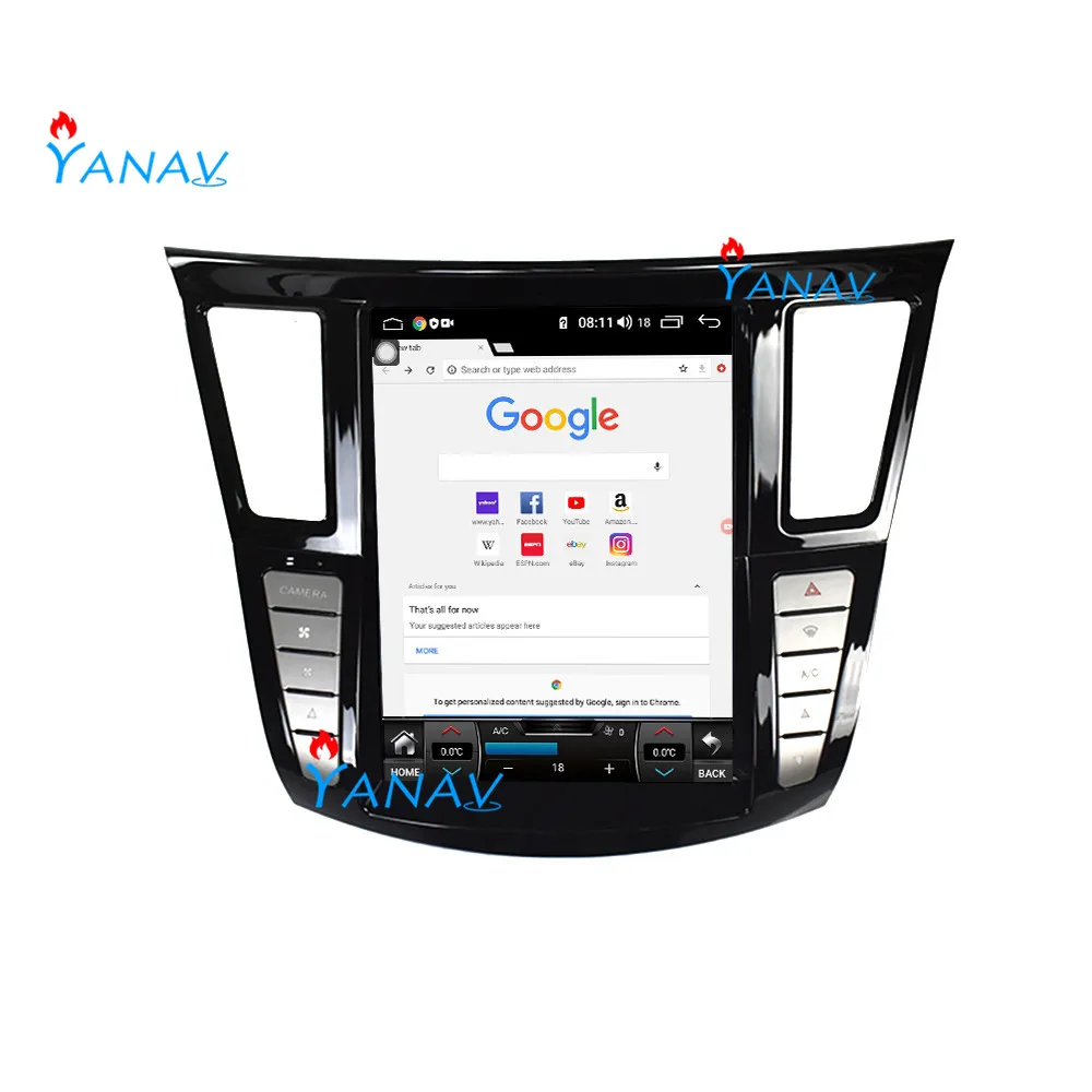 Автомобильный стерео-радиоплеер в стиле Tesla Android для-Infiniti JX35 2011-2013 Автомобильная аудиосистема мультимедийный DVD-плеер HD вертикальный экран
Автомобильный стерео-радиоплеер в стиле Tesla Android для-Infiniti JX35 2011-2013 Автомобильная аудиосистема мультимедийный DVD-плеер HD вертикальный экран