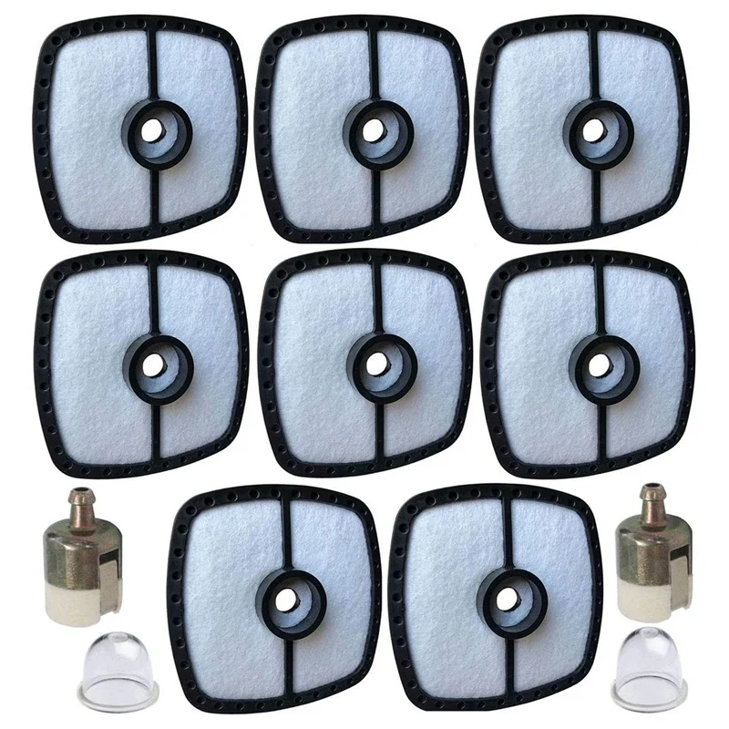 8X воздушный фильтр топливный для Echo SRM210 GT200 GT225 GT230 SRM230 резец резьбы PB200 PB250 лист