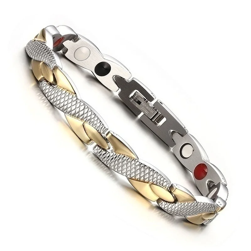 Trendy 4 Colors Weight Loss Energy Magnets Jewelry Slimming Bangle Bracelets Twisted Magnetic Therapy Bracelet Healthcare
Trendy 4 Colors Weight Loss Energy Magnets Jewelry Slimming Bangle Bracelets Twisted Magnetic Therapy Bracelet Healthcare