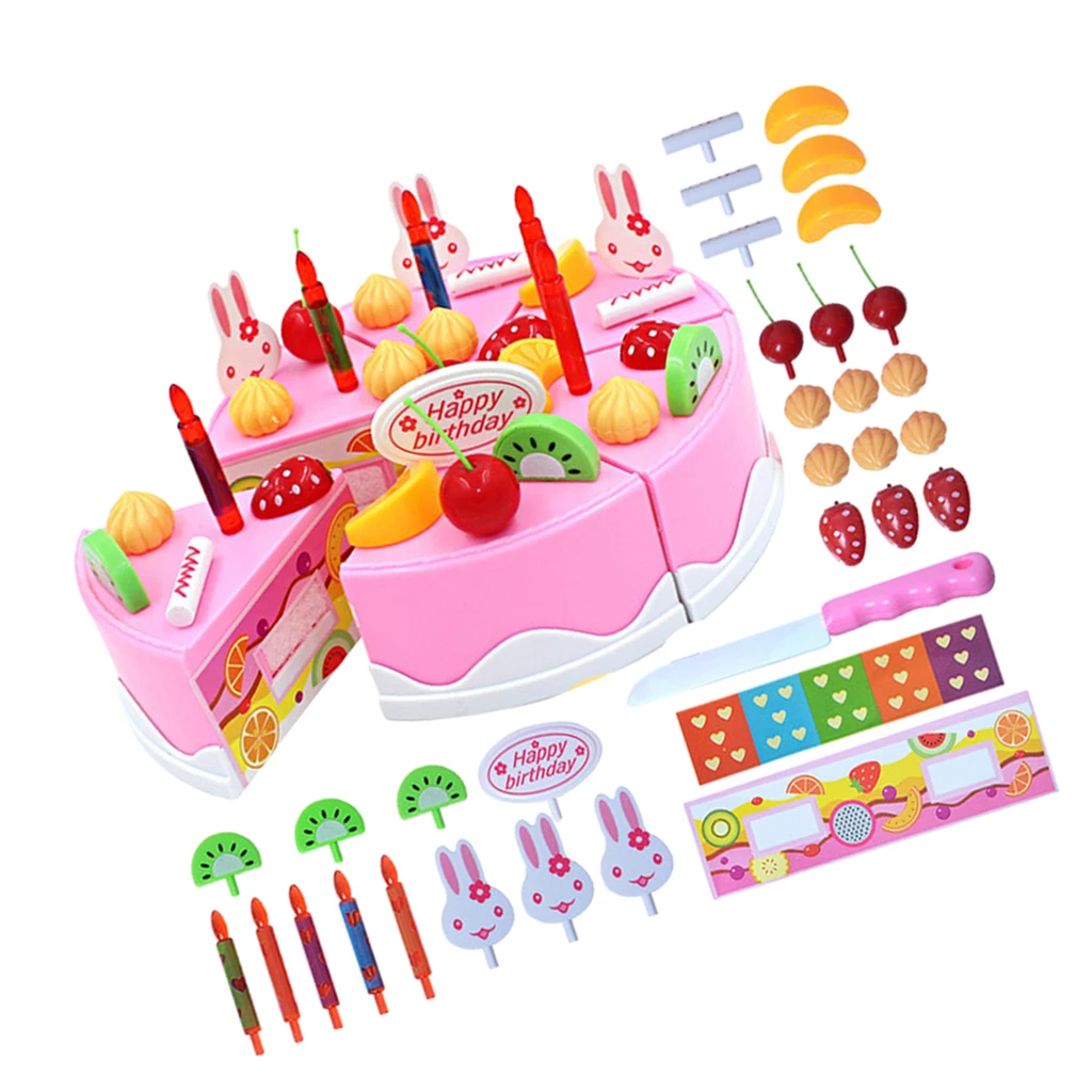 Simulated Birthday Cake with Candles Decorations Set for Children Kids Role Pretend Play Toys
Simulated Birthday Cake with Candles Decorations Set for Children Kids Role Pretend Play Toys