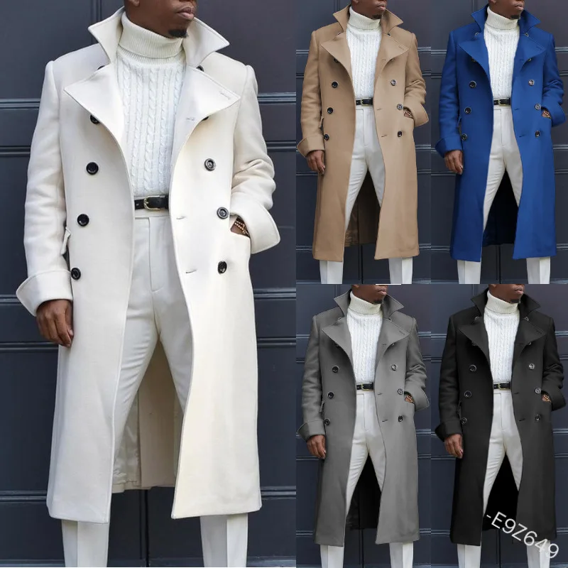 Fashion New Overcoat for Women Autumn Winter Loose Coat for Men Mid Length Windbreaker for Men
Fashion New Overcoat for Women Autumn Winter Loose Coat for Men Mid Length Windbreaker for Men