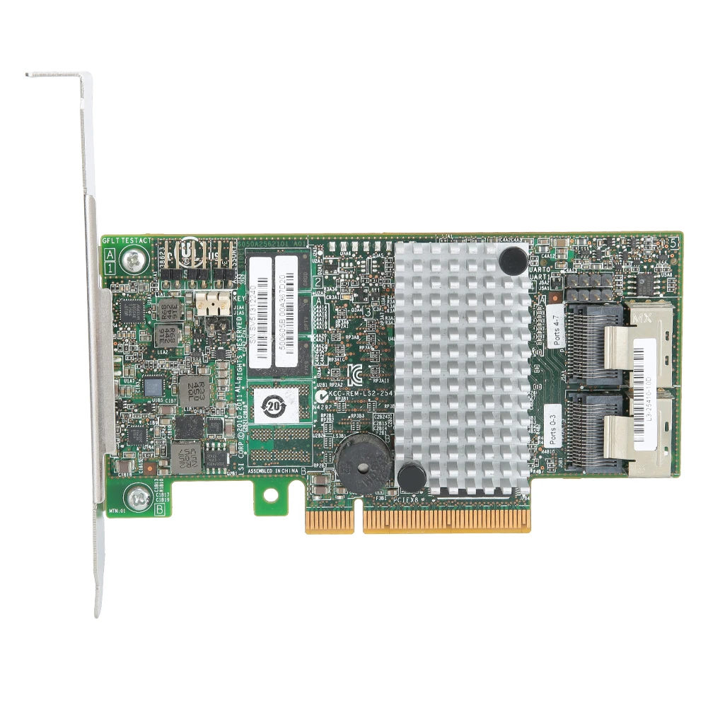 LSI MegaRAID 9272-8I SAS2208 Dual-Core RAID 5 6 6Gb/S 512MB DDRIII 1333MHz Disk Array Card
LSI MegaRAID 9272-8I SAS2208 Dual-Core RAID 5 6 6Gb/S 512MB DDRIII 1333MHz Disk Array Card