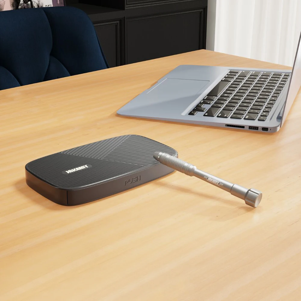 26-in-1 Screwdriver Screw Driver Pen-type Bolt Driver with 24pcs Screw Bits Storage Case for Repairing PC Camera Mobile Phone 
26-in-1 Screwdriver Screw Driver Pen-type Bolt Driver with 24pcs Screw Bits Storage Case for Repairing PC Camera Mobile Phone