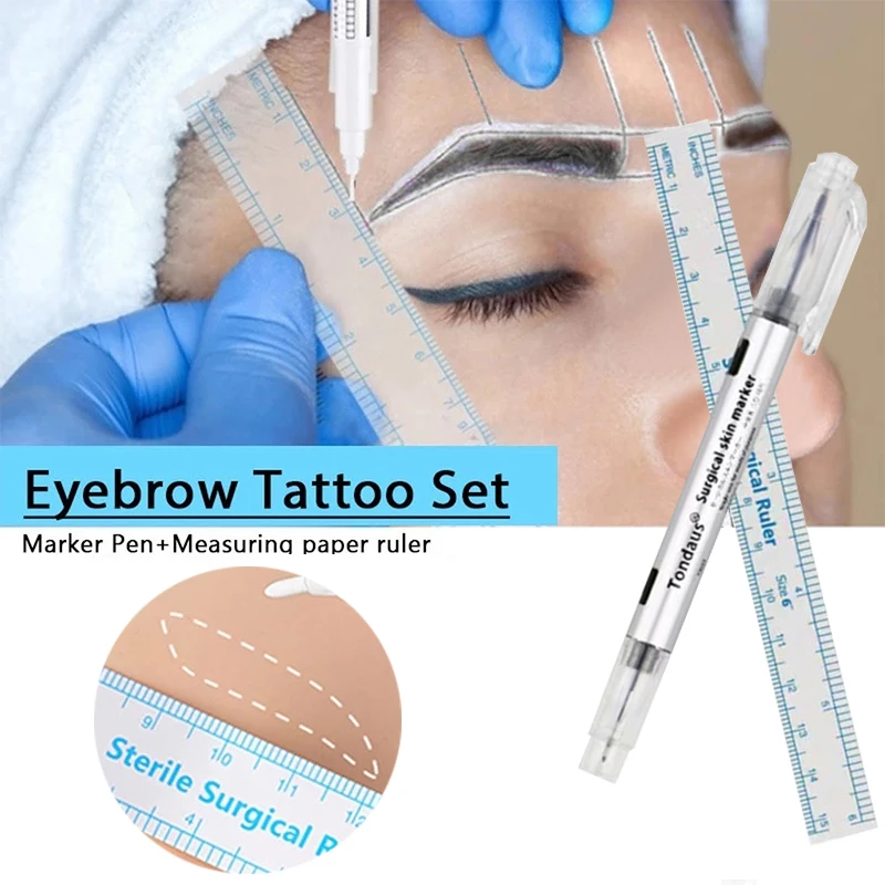 2 Set Brow Pencil Tattoo Skin Marker Pen White Eyebrow Tattoo Marker Microblading Accessories Makeup Beauty Permanent Tool
2 Set Brow Pencil Tattoo Skin Marker Pen White Eyebrow Tattoo Marker Microblading Accessories Makeup Beauty Permanent Tool