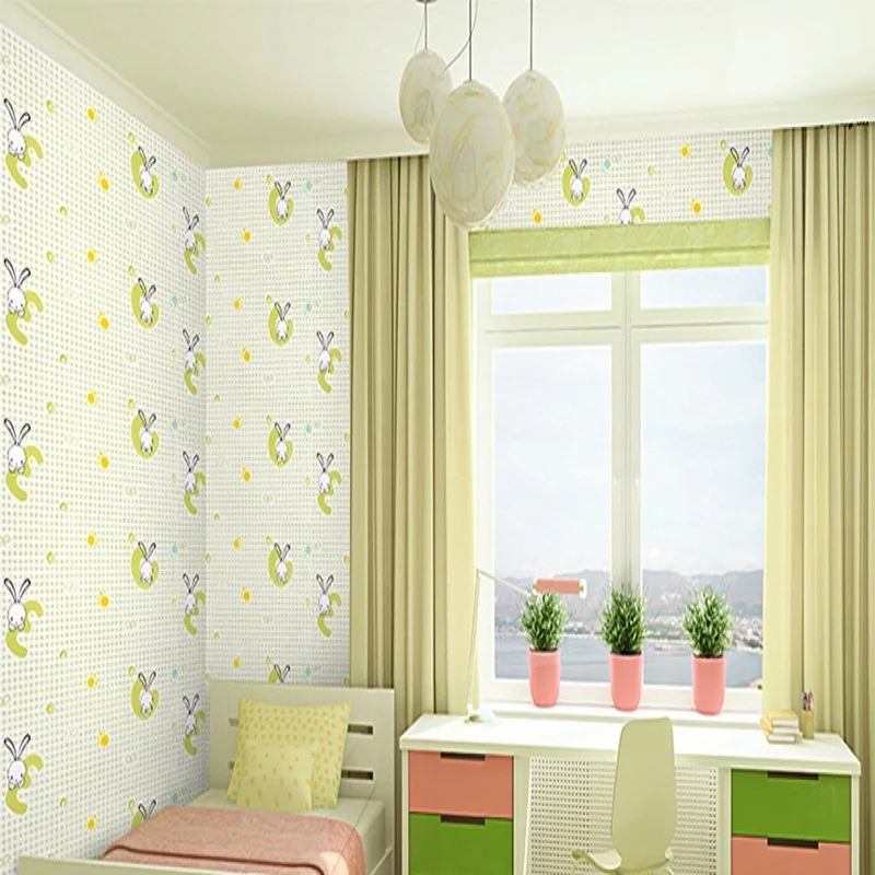 Новое поступление, украшение для спальни, водонепроницаемые Мультяшные животные, детские обои для детской комнаты 
Новое поступление, украшение для спальни, водонепроницаемые Мультяшные животные, детские обои для детской комнаты