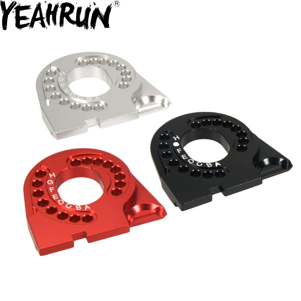 YEAHRUN CNC Алюминиевое Крепление двигателя для Traxxas TRX-4 TRX4 1/10 RC Гусеничный автомобиль детали для обновления аксессуары 
YEAHRUN CNC Алюминиевое Крепление двигателя для Traxxas TRX-4 TRX4 1/10 RC Гусеничный автомобиль детали для обновления аксессуары