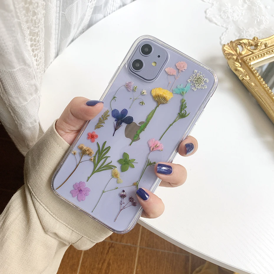 Qianliyao Real Dry Flower Phone Case For iPhone 8 7 Plus Cases For iPhone 12 11 Pro X XR XS MAX Se 2020 Soft Clear Back Cover
Qianliyao Real Dry Flower Phone Case For iPhone 8 7 Plus Cases For iPhone 12 11 Pro X XR XS MAX Se 2020 Soft Clear Back Cover