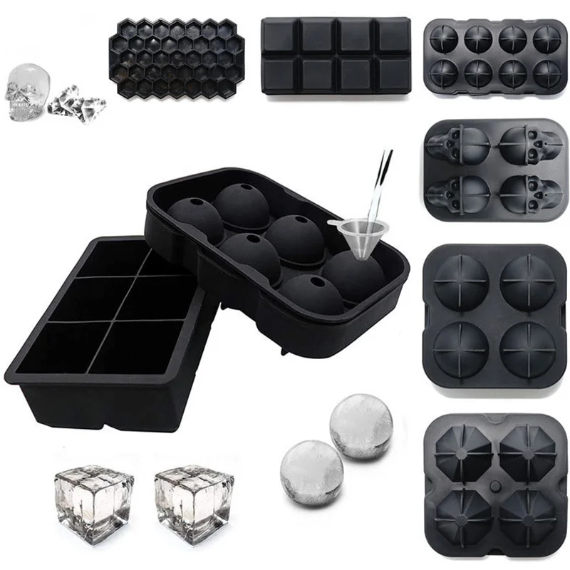 Silicone Ice Tray Mold Whiskey Drink Skull Ice Cube Mold Ice Cube Maker Chocolate Molds Fade Resistant Easy To Remove Ice Trays
Silicone Ice Tray Mold Whiskey Drink Skull Ice Cube Mold Ice Cube Maker Chocolate Molds Fade Resistant Easy To Remove Ice Trays