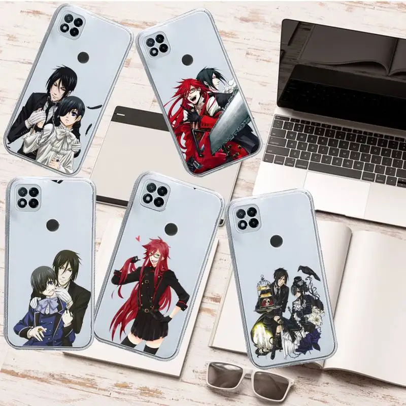 Japan anime Black Butler Phone Case Transparent for Xiaomi redmi note 5 7 8 9 10 11 t S A lite pro high quality funda
Japan anime Black Butler Phone Case Transparent for Xiaomi redmi note 5 7 8 9 10 11 t S A lite pro high quality funda