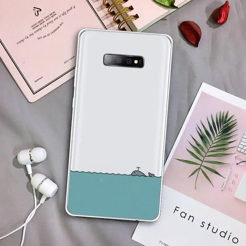 Cartoon whale Phone Case Transparent For Samsung Galaxy A71 A21s S8 S9 S10 plus note 20 ultra
Cartoon whale Phone Case Transparent For Samsung Galaxy A71 A21s S8 S9 S10 plus note 20 ultra