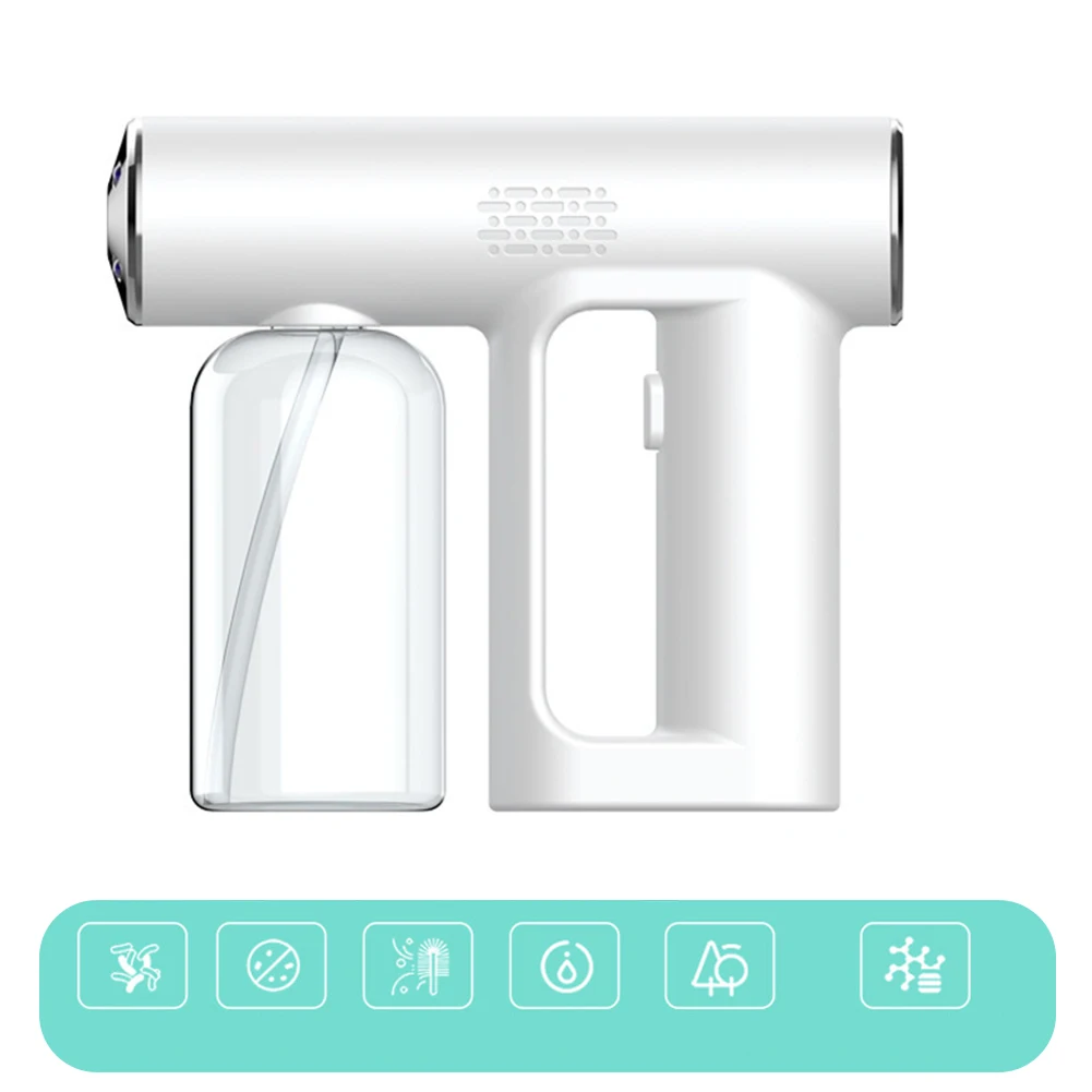 Портативный паровой пистолет-распылитель, нано-распылитель, ручной распылитель, дезинфекция воздуха, стерилизатор воздуха
Портативный паровой пистолет-распылитель, нано-распылитель, ручной распылитель, дезинфекция воздуха, стерилизатор воздуха