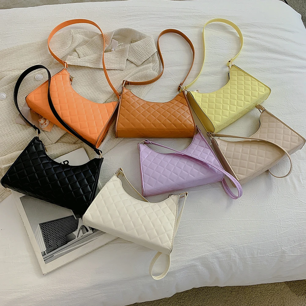 Women's Fashion Leather Handbags Women Casual Lattice Pattern Shoulder Bag Ladies Retro PU Leather Underarm Bags
Women's Fashion Leather Handbags Women Casual Lattice Pattern Shoulder Bag Ladies Retro PU Leather Underarm Bags