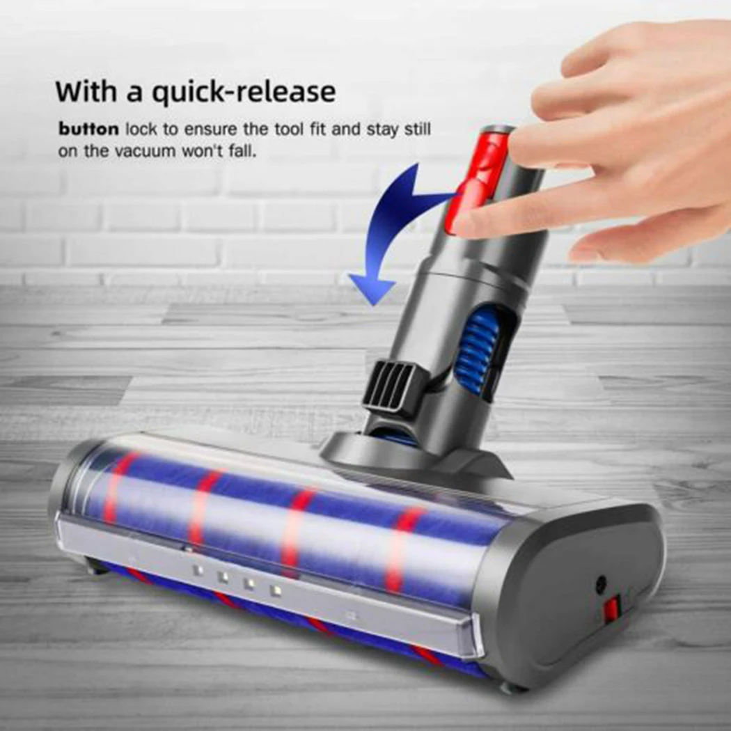 Floor Roller Cleaner Head For Dyson V11 V10 V8 V7 Cordless Stick Vacuum Cleaner Household Cleaning Tools
Floor Roller Cleaner Head For Dyson V11 V10 V8 V7 Cordless Stick Vacuum Cleaner Household Cleaning Tools