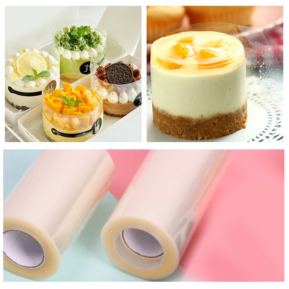 Transparent Practical Mousse Cake Edge Wrap Dessert Surrounding Hard Bound Cake Edges Plastic Band DIY Baking Packaging Tools
Transparent Practical Mousse Cake Edge Wrap Dessert Surrounding Hard Bound Cake Edges Plastic Band DIY Baking Packaging Tools