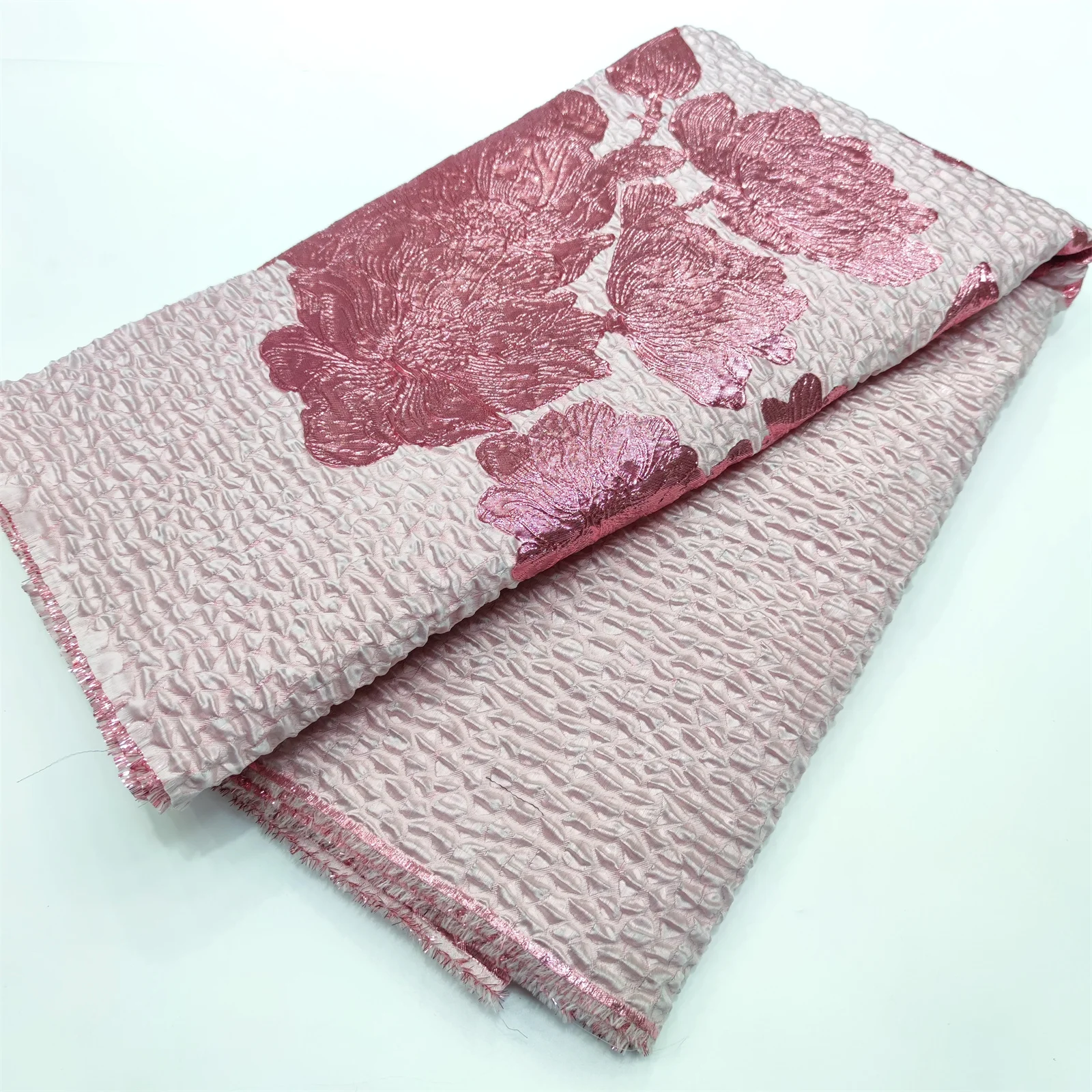 2022 French Latest Jacquard Cozy Skin Friendly Fabric Brocade African Lace Gild 3D Embroidery Nigerian For Woman Dinner Dress
2022 French Latest Jacquard Cozy Skin Friendly Fabric Brocade African Lace Gild 3D Embroidery Nigerian For Woman Dinner Dress
