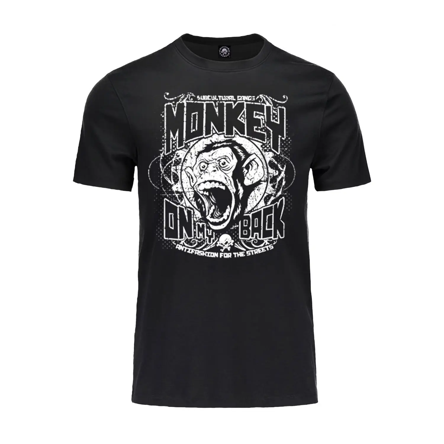 2021 T-Shirt "MONKEY ON MY BACK" Von Subcultural Gangs Quality Print New Summer Style Cotton Top Tee New TShirts Summer
2021 T-Shirt "MONKEY ON MY BACK" Von Subcultural Gangs Quality Print New Summer Style Cotton Top Tee New TShirts Summer