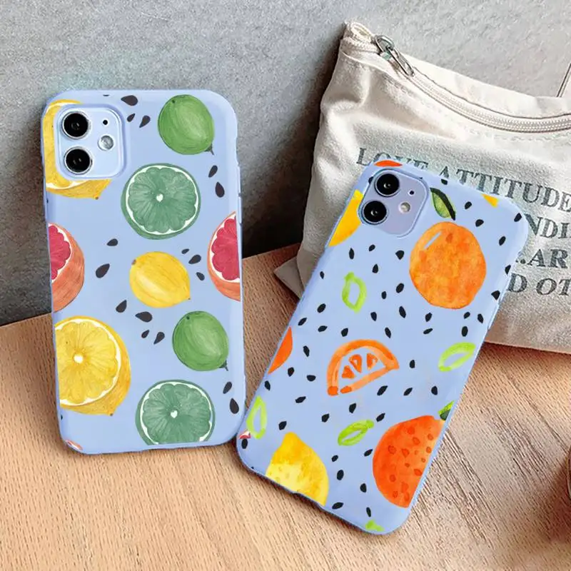 Fruit lemon Liquid Silicone Phone Case for iPhone 11 Pro Max XR XS X Soft Candy Cover for iPhone 6 6S 7 8 Plus Cases
Fruit lemon Liquid Silicone Phone Case for iPhone 11 Pro Max XR XS X Soft Candy Cover for iPhone 6 6S 7 8 Plus Cases