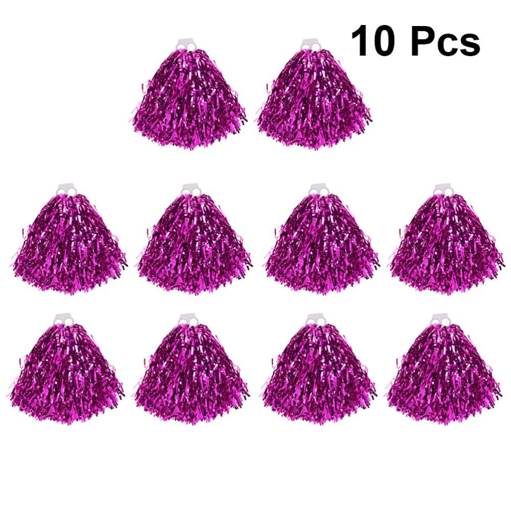 10 Pcs/5 Pairs 50g Cheering Balls Squad Spirited Fun Cheerleading Kit Cheer Poms Cheerleaders Supples with Ring for Comp
10 Pcs/5 Pairs 50g Cheering Balls Squad Spirited Fun Cheerleading Kit Cheer Poms Cheerleaders Supples with Ring for Comp