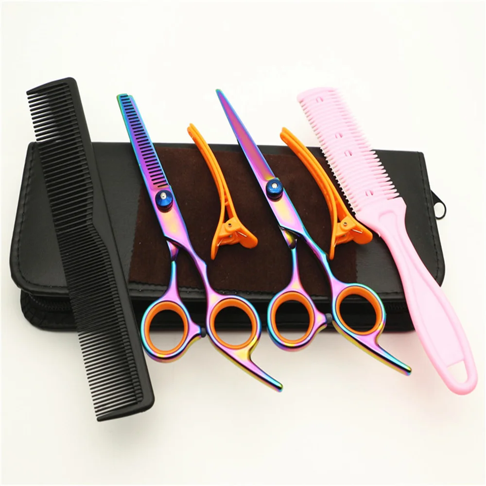 Colorful Hair Cutting Beautiful Cutter Suitcase Universal Clipper Tools Set Hairdressing Scissors 6 Salon Barber
Colorful Hair Cutting Beautiful Cutter Suitcase Universal Clipper Tools Set Hairdressing Scissors 6 Salon Barber