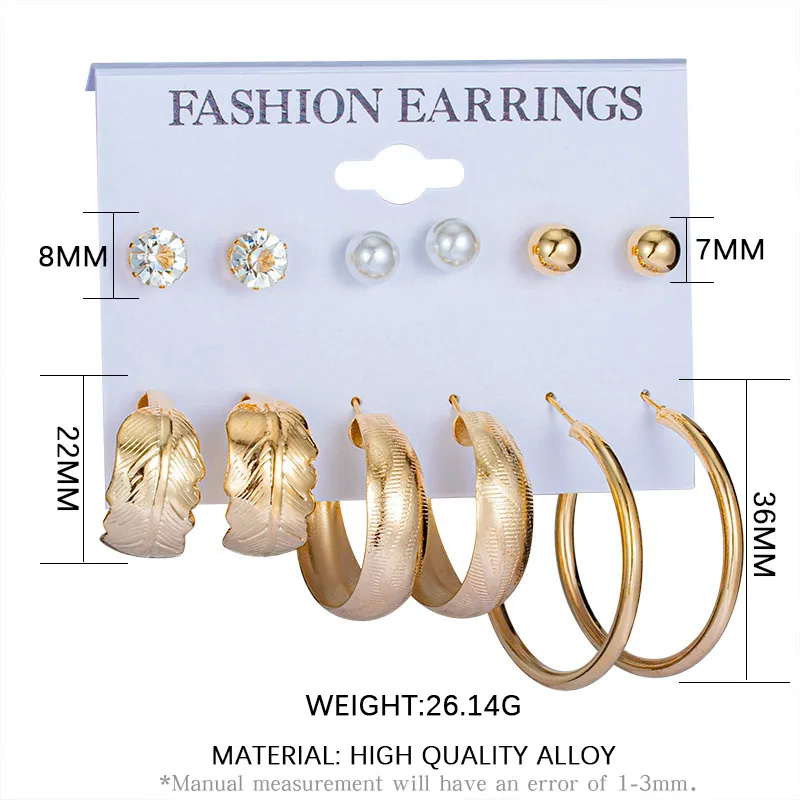 2021 Trend New Pearl Acrylic Earrings For Women Set Bohemian Fashion Metal Jewelry Geometric Hoop Earrings
2021 Trend New Pearl Acrylic Earrings For Women Set Bohemian Fashion Metal Jewelry Geometric Hoop Earrings