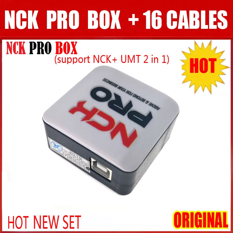 Новая версия оригинального NCK Pro Box 2 box (поддержка + UMT в 1) новое обновление для Y3 Y5 Y6