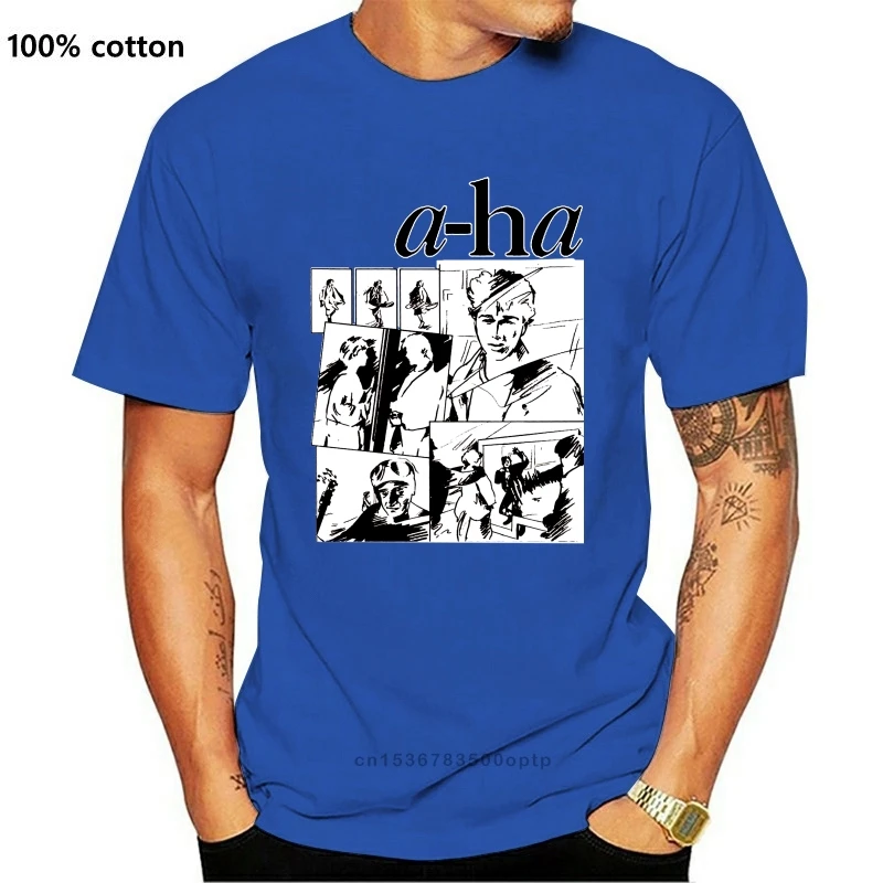 Мужская футболка A Ha Take On Me 80s 1980s Pop Band Ретро Винтажная Футболка для женщин и мужчин