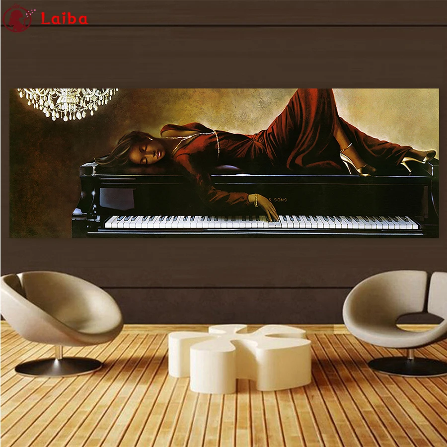 Diamond Embroidery Black pearl lying on the piano 5D DIY Diamond Painting Diamond Mosaic needlework living room decor
Diamond Embroidery Black pearl lying on the piano 5D DIY Diamond Painting Diamond Mosaic needlework living room decor