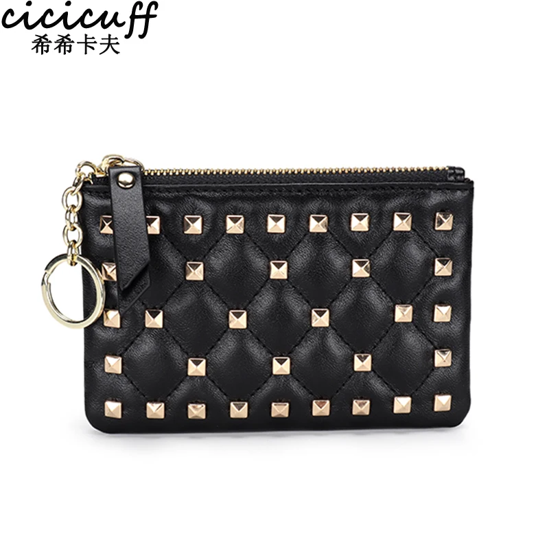 2022 Slim Genuine Leather Key Wallet for Women Female Real Cowhide Fashion Rivet Small Key Bag Case Holder Organizer Housekeeper
2022 Slim Genuine Leather Key Wallet for Women Female Real Cowhide Fashion Rivet Small Key Bag Case Holder Organizer Housekeeper