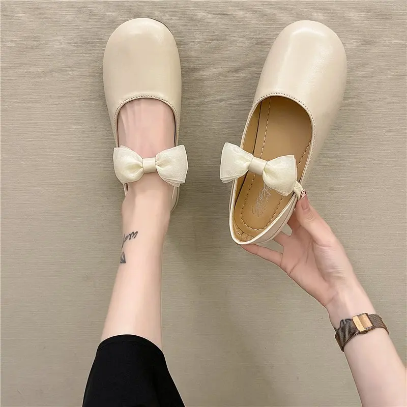 Shoes Woman Comfortable And Elegant Casual Female Sneakers Low Heels Shallow Mouth Square Toe Bow-Knot Oxfords Flats Retro Summe
Shoes Woman Comfortable And Elegant Casual Female Sneakers Low Heels Shallow Mouth Square Toe Bow-Knot Oxfords Flats Retro Summe