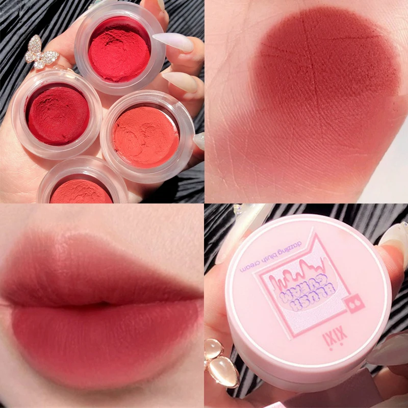 1pcs Waterproof Velvet Matte Lipsticks Red Cheek Blush Mud Long Lasting Nonstick Cup Lip Gloss Tint Makeup Lip Glaze Cosmetics
1pcs Waterproof Velvet Matte Lipsticks Red Cheek Blush Mud Long Lasting Nonstick Cup Lip Gloss Tint Makeup Lip Glaze Cosmetics