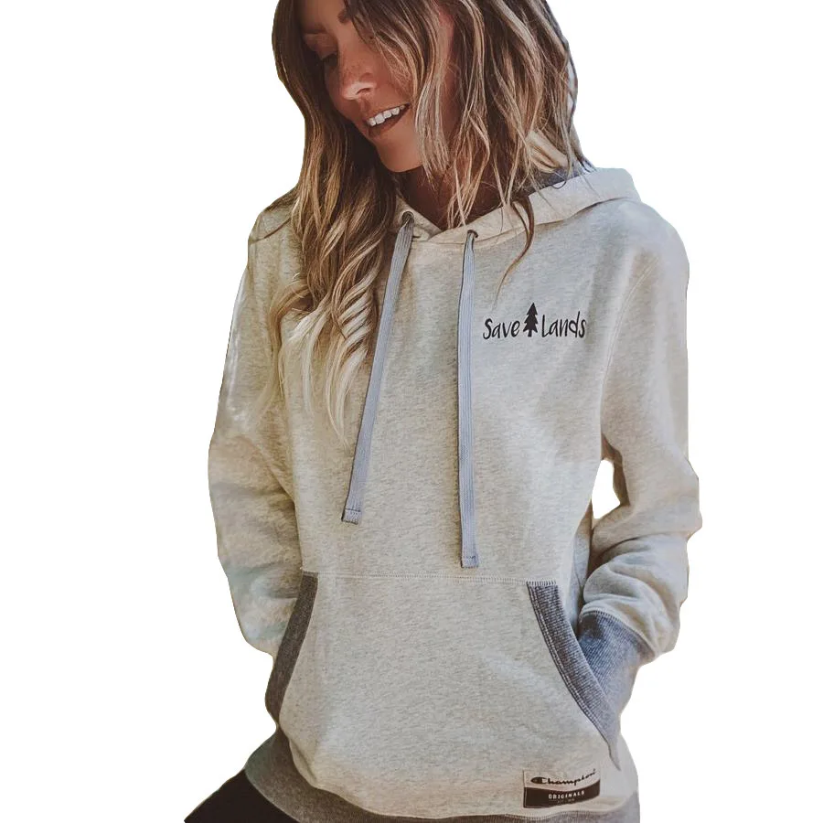 Hoodies Women Save Land Letters Print Sweatshirt Oversized Drawstring Long Sleeve Winter Streetwear Pullover Tops streetwear 
Hoodies Women Save Land Letters Print Sweatshirt Oversized Drawstring Long Sleeve Winter Streetwear Pullover Tops streetwear