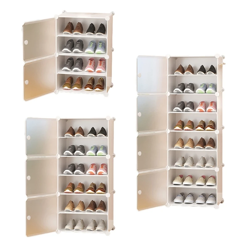 4/6/8 Layers Shoe Rack Cabinet Storage DIY Assembly Shelf Closet Dustproof Simple Shoes Organizer Standing Space
4/6/8 Layers Shoe Rack Cabinet Storage DIY Assembly Shelf Closet Dustproof Simple Shoes Organizer Standing Space