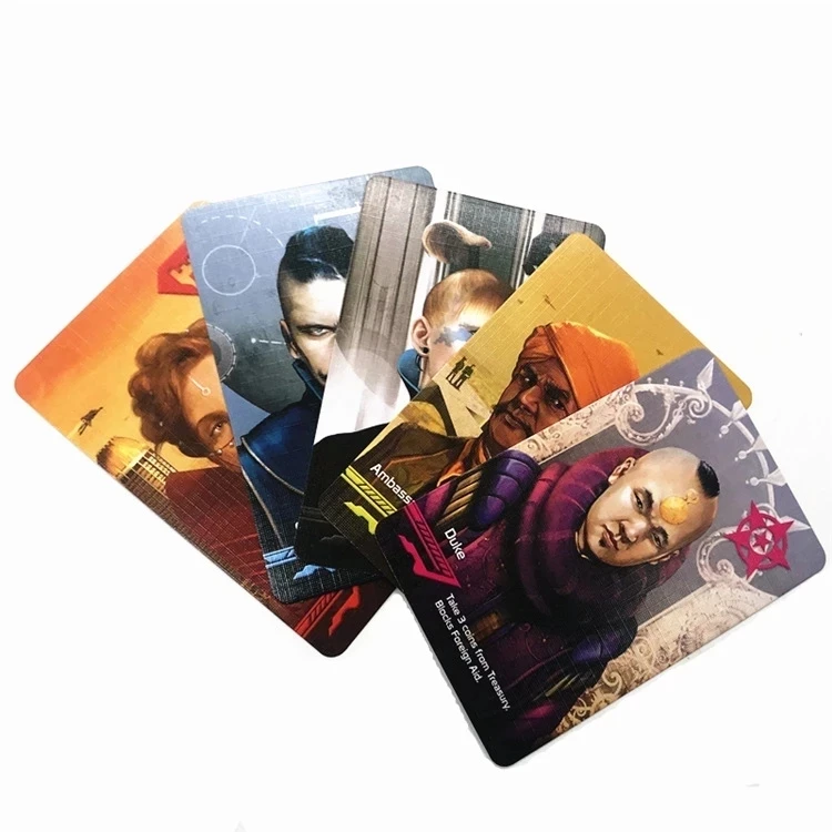 Hot Sale Classic board game card full English version of coup for Family party game COUP Board Games Funny Gift with guide book
Hot Sale Classic board game card full English version of coup for Family party game COUP Board Games Funny Gift with guide book