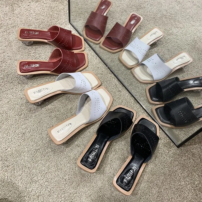 Ladies slippers high heels real leather sandals women open toe small stiletto summer Slipper fashion female shoes mules footwear
Ladies slippers high heels real leather sandals women open toe small stiletto summer Slipper fashion female shoes mules footwear