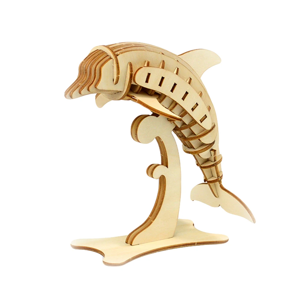 DIY Assemby Puzzles Wooden 3D Elephant Eagle Animal Model Educational Kids Toy
DIY Assemby Puzzles Wooden 3D Elephant Eagle Animal Model Educational Kids Toy